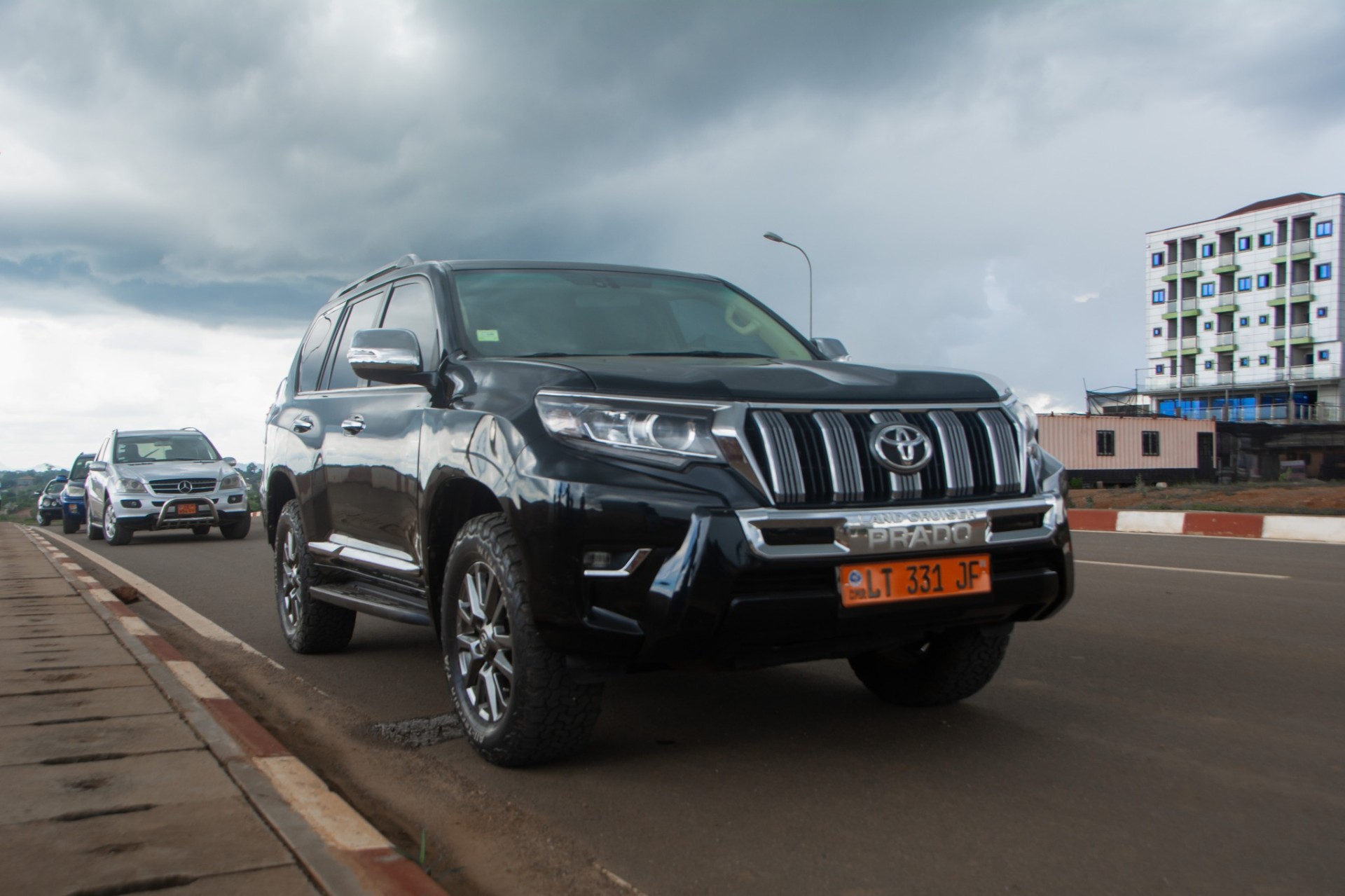 Une flotte de véhicules d'exception